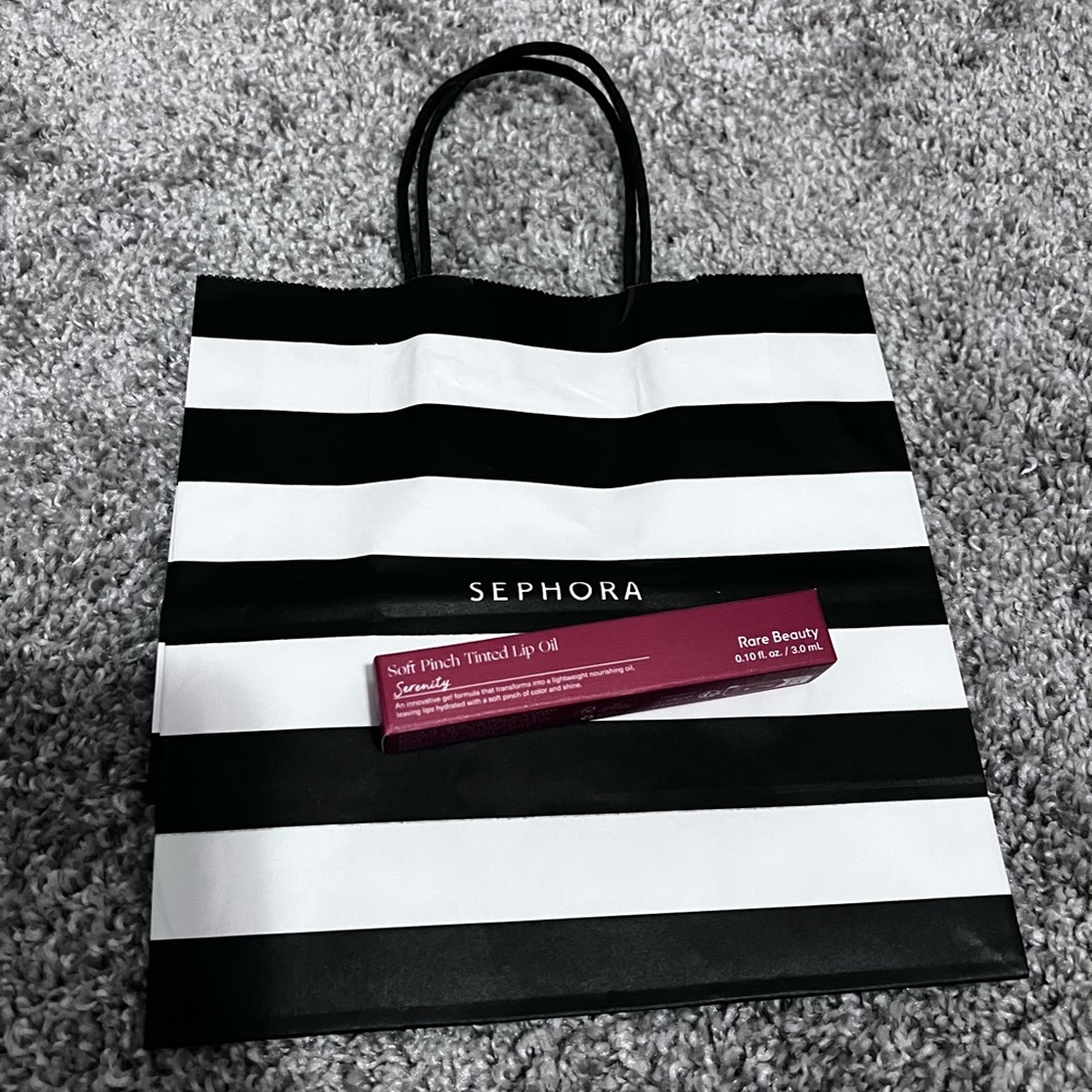 BNIB Rare Beauty Soft Pinch Lip Oil in Serenity